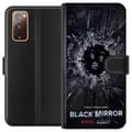 Miniatyrbild 1 av 3: Samsung Galaxy S20 FE Plånboksfodral Black Mirror Sci-Fi Netflix Serie Dystopi Teknik Cyberpunk Mörkt TV Spelmotiv