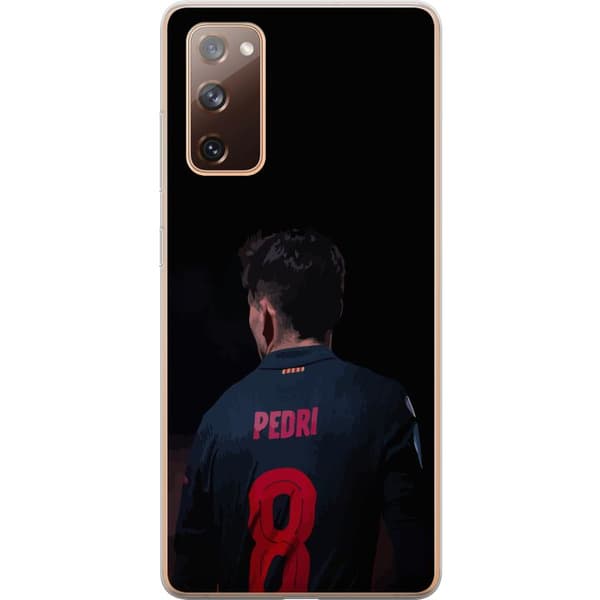 Samsung Galaxy S20 FE Läpinäkyvä kuori Pedri FC Barcelona Jalkapallo Espanjalainen Keskikenttäpelaaja Maali Urheilumotivaatio Fanit Lapset Nuoret