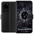 Miniatyrbilde 1 av 3: Samsung Galaxy S20 Ultra Lommeboketui Black Mirror Sci-Fi Netflix Serie Dystopi Teknologi Cyberpunk Mørkt TV Videospill Tema