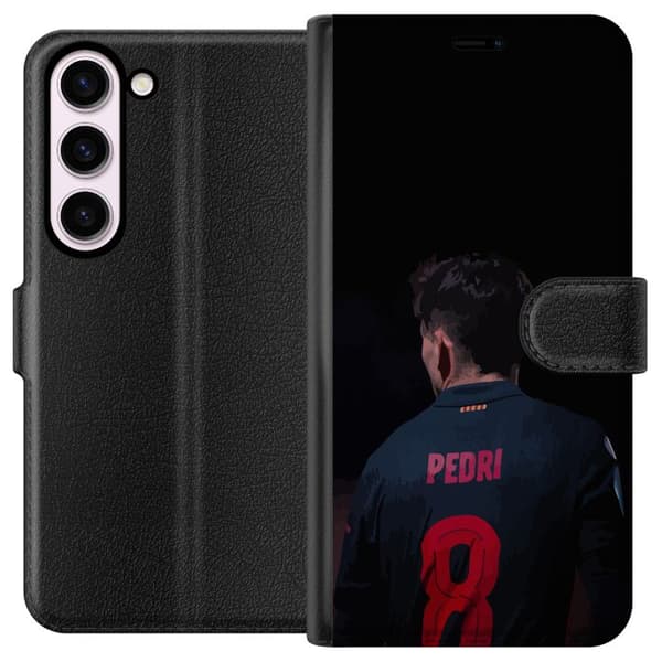 Samsung Galaxy S23 Lompakkokotelo Pedri FC Barcelona Jalkapallo Espanjalainen Keskikenttäpelaaja Maali Urheilumotivaatio Fanit Lapset Nuoret