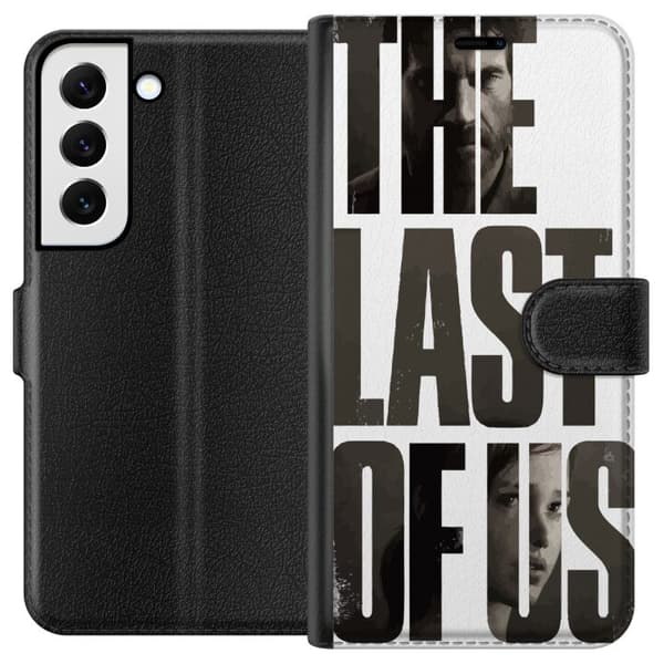 Samsung Galaxy S22+ 5G Lommeboketui The Last of Us Ellie Joel Apokalypse Clickers TV-serie Fanart Dystopi Spelmotiv