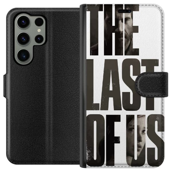Samsung Galaxy S23 Ultra Tegnebogsetui The Last of Us Ellie Joel Apokalypse Clickers TV-serie Fanart Dystopi Spilmotiv