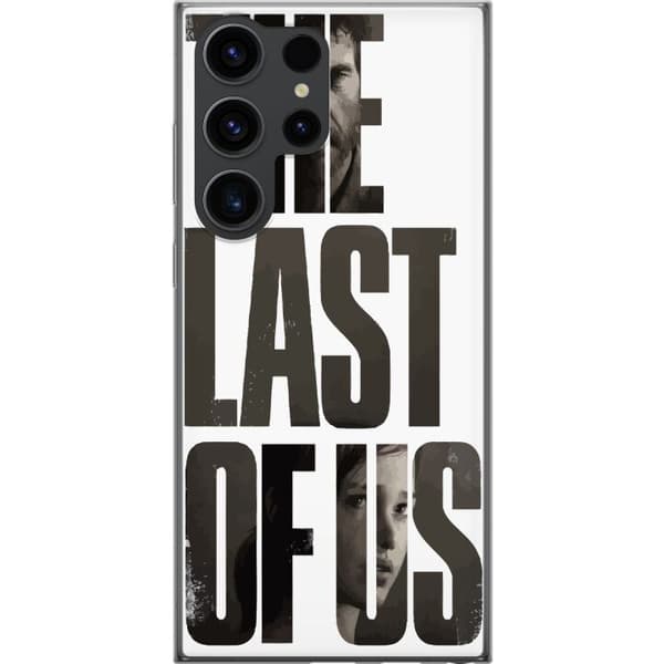 Samsung Galaxy S24 Ultra Gjennomsiktig deksel The Last of Us Ellie Joel Apokalypse Clickers TV-serie Fanart Dystopi Spelmotiv