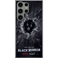 Miniatyrbillede 1 af 3: Samsung Galaxy S23 Ultra Gennemsigtig cover Black Mirror Sci-Fi Netflix Serie Dystopi Teknologi Cyberpunk Mørkt TV Videospil Tema