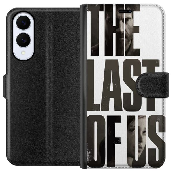 Samsung Galaxy S25 Edge Plånboksfodral The Last of Us Ellie Joel Apokalyps Clickers TV-serie Fanart Dystopi Spelmotiv