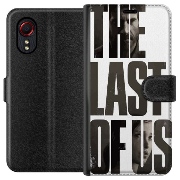 Samsung Galaxy Xcover 5 Plånboksfodral The Last of Us Ellie Joel Apokalyps Clickers TV-serie Fanart Dystopi Spelmotiv