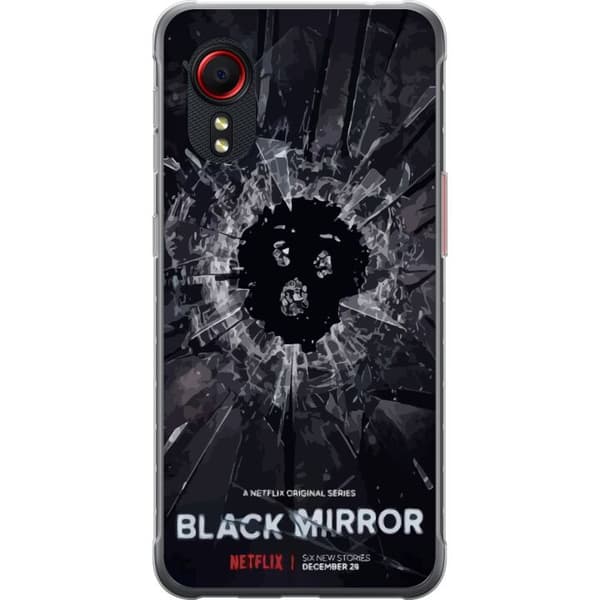 Samsung Galaxy Xcover 5 Gennemsigtig cover Black Mirror Sci-Fi Netflix Serie Dystopi Teknologi Cyberpunk Mørkt TV Videospil Tema