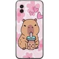 Pikkukuva 1 / 3: Samsung Galaxy Xcover6 Pro Läpinäkyvä kuori Kawaii Capybara Sydän Anime-tyyli Söpö Suunnittelu Eläinaihe TikTok Suosittu Lahja Tyttö
