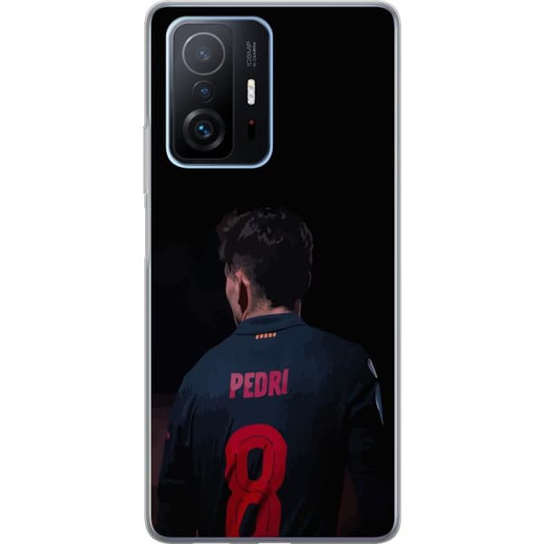 Xiaomi 11T Gennemsigtig cover Pedri FC Barcelona Fodbold Spansk Midtbanespiller Mål Sportsmotivation Fans Børn Ungdom
