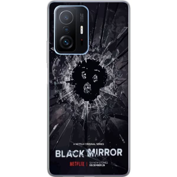 Xiaomi 11T Gennemsigtig cover Black Mirror Sci-Fi Netflix Serie Dystopi Teknologi Cyberpunk Mørkt TV Videospil Tema