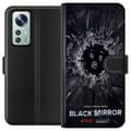 Pikkukuva 1 / 3: Xiaomi 12 Lompakkokotelo Black Mirror Sci-Fi Netflix -sarja Dystopia Teknologia Cyberpunk Synkkä TV Videopeli Teema
