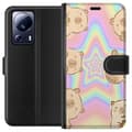 Miniatyrbild 1 av 3: Xiaomi 13 Lite Plånboksfodral Kawaii Capybara Galaxy Söt Anime Djur Rymdmotiv Kawaii Trend Present TikTok Design