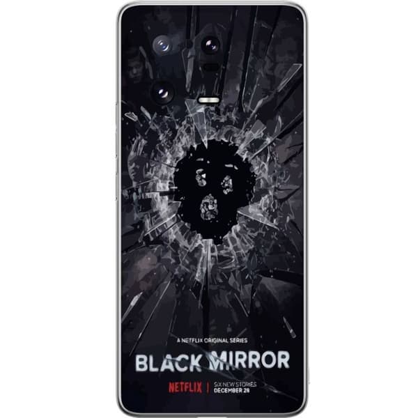 Xiaomi 13 Pro Gennemsigtig cover Black Mirror Sci-Fi Netflix Serie Dystopi Teknologi Cyberpunk Mørkt TV Videospil Tema