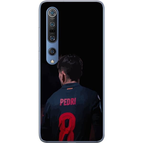 Xiaomi Mi 10 Pro 5G Genomskinligt Skal Pedri FC Barcelona Fotboll Spansk Mittfältare Mål Sportmotiv Fans Barn Ungdom