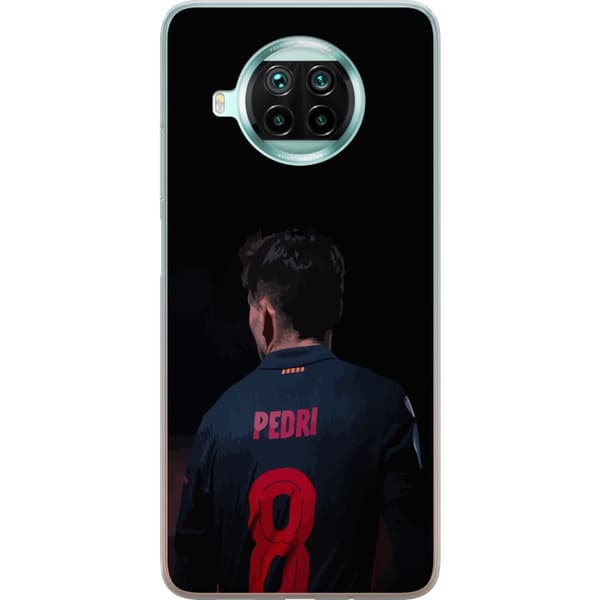 Xiaomi Mi 10T Lite 5G Gennemsigtig cover Pedri FC Barcelona Fodbold Spansk Midtbanespiller Mål Sportsmotivation Fans Børn Ungdom