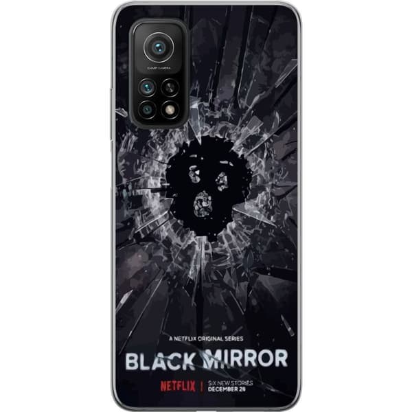 Xiaomi Mi 10T Pro 5G Genomskinligt Skal Black Mirror Sci-Fi Netflix Serie Dystopi Teknik Cyberpunk Mörkt TV Spelmotiv