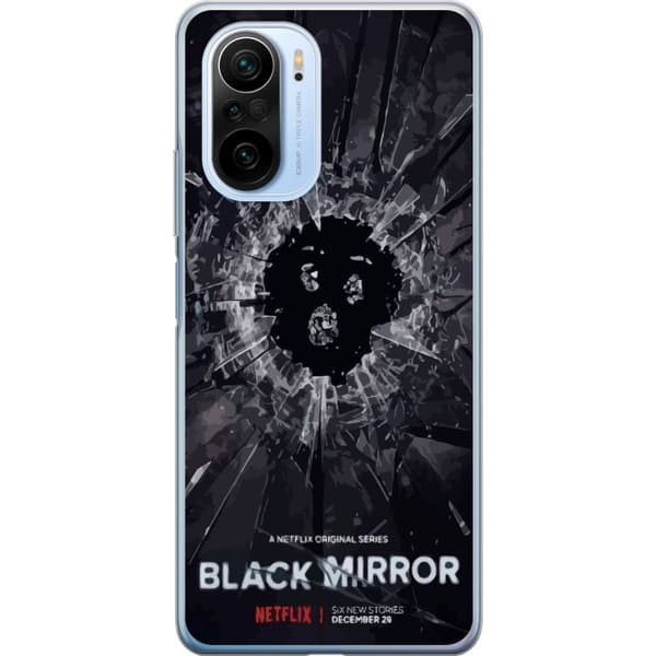 Xiaomi Mi 11i Genomskinligt Skal Black Mirror Sci-Fi Netflix Serie Dystopi Teknik Cyberpunk Mörkt TV Spelmotiv
