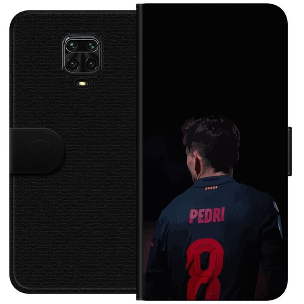 Xiaomi Redmi Note 9 Pro Lompakkokotelo Pedri FC Barcelona Jalkapallo Espanjalainen Keskikenttäpelaaja Maali Urheilumotivaatio Fanit Lapset Nuoret