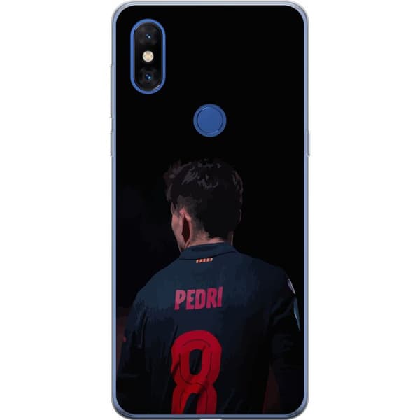 Xiaomi Mi Mix 3 Gennemsigtig cover Pedri FC Barcelona Fodbold Spansk Midtbanespiller Mål Sportsmotivation Fans Børn Ungdom