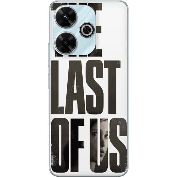 Xiaomi Redmi 13 Läpinäkyvä kuori The Last of Us Ellie Joel Apokalypsi Clickers TV-sarja Fanart Dystopia Pelimotiivi