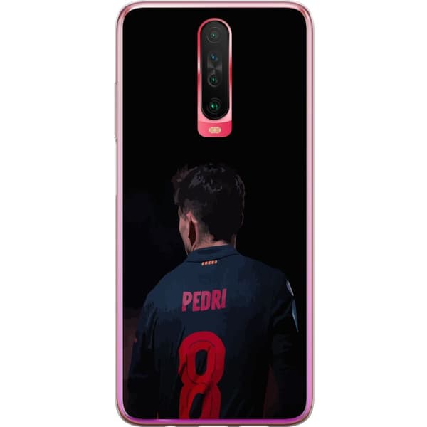 Xiaomi Redmi K30 Gjennomsiktig deksel Pedri FC Barcelona Fotball Spansk Midtbanespiller Mål Sportsmotivasjon Fans Barn Ungdom