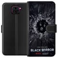 Miniatyrbild 1 av 3: Xiaomi Redmi Note 9 Plånboksfodral Black Mirror Sci-Fi Netflix Serie Dystopi Teknik Cyberpunk Mörkt TV Spelmotiv