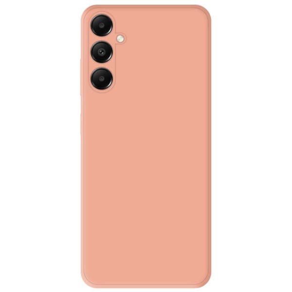 Siliconfodral ensfärgad Matts Rosa kompatibel med Samsung Galaxy A05S