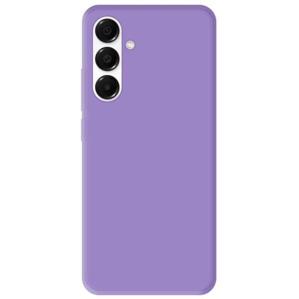 Enfärgad silikonficka Mat Lila kompatibel med Samsung Galaxy A16