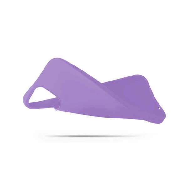 Enfärgad silikonfodral Mat Lila kompatibel med Xiaomi Redmi Note 14 4G