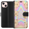 Miniatyrbillede 1 af 3: Apple iPhone 13 Tegnebogsetui Kawaii Capybara Galaxy Sød Anime Dyr Rummotiv Kawaii Trend Gave TikTok Design