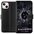 Miniatyrbillede 1 af 3: Apple iPhone 13 Tegnebogsetui Black Mirror Sci-Fi Netflix Serie Dystopi Teknologi Cyberpunk Mørkt TV Videospil Tema