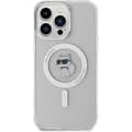 Miniatyrbild 2 av 4: Coque Rigide - KARL LAGERFELD - Choupette - Kompatibel med iPhone 15 Pro Max - Transparent - MagSafe