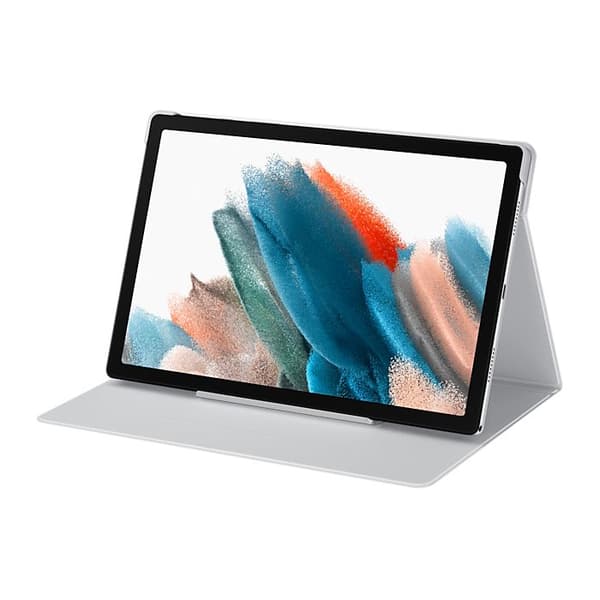 Surfplatta - Samsung - Galaxy Tab A8 - Silver - Syntet - Integrerat stöd