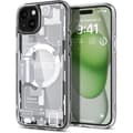 Miniatyrbild 1 av 5: Spigen iPhone 15 Ultra Hybrid MagFit Fodral [Anti-Yellowing] Kompatibel med MagSafe - Zero One White