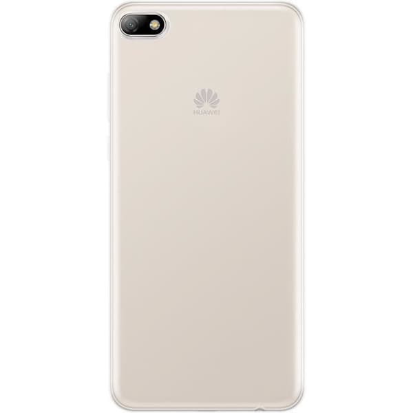 Transparent halvstyvt fodral för Huawei Y5 2018