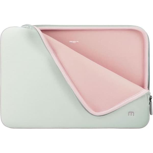 MOBILIS Skin Neoprene-fodral för PC/surfplatta 14-16" Grå och rosa