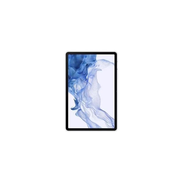 Bakstycke Rem Cover - SAMSUNG - Tab S8 - Vit - Syntetisk - Handtag väljare