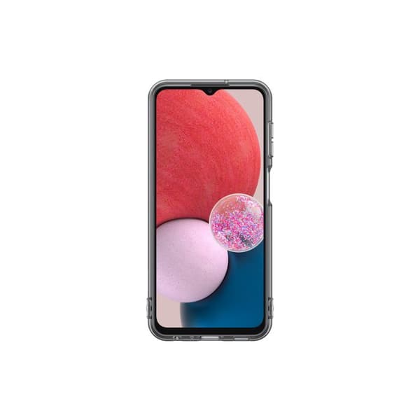 Coque - Samsung - G A13 4G - Flexibel - Ultrafint - Transparent - Svart
