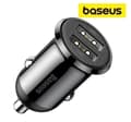 Miniatyrbild 1 av 6: Baseus Bil laddare USB 4.8A – Svart-CCALLP-01