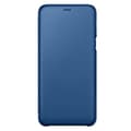 Miniatyrbild 1 av 5: Flip Wallet Fodral - Samsung - Galaxy A6+ 2018 - Blå - Smal design - Skyddsflik