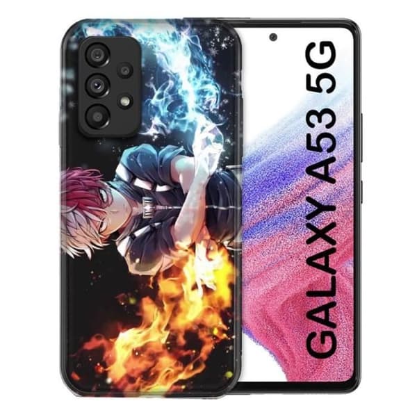Fodral till Samsung Galaxy A53 5G Manga My Hero Academia Shoto One Size