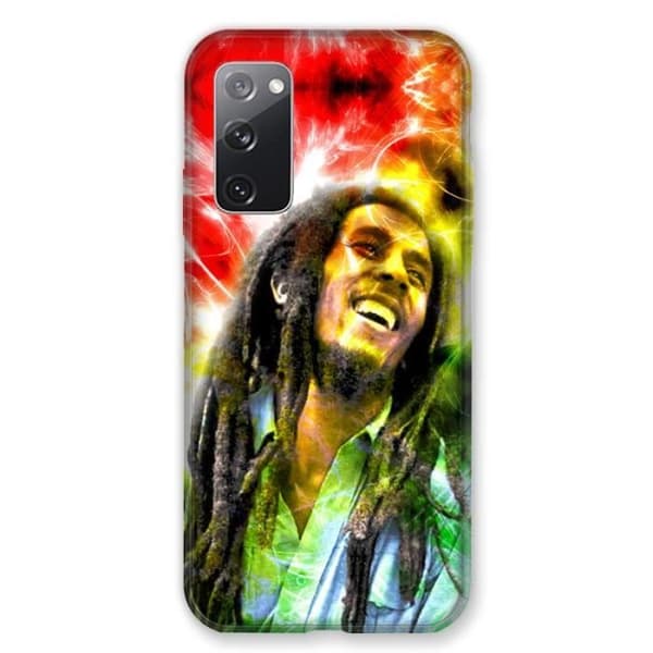 Coque - Bob Marley - Samsung Galaxy S20 FE - Flerfärgad - Förstärkt - Mjuk