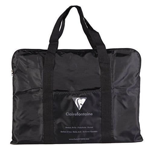 Clairefontaine plånboksväska i nylon Svart, 44x 55cm - 90171C