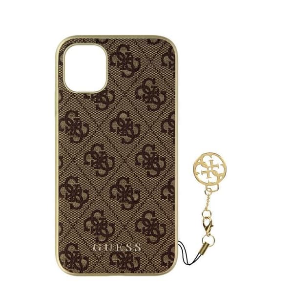 Skyddshölje - Guess - iPhone 11 - Läderlook - Ultra-resistent skydd - Lyxig design