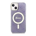Miniatyrbild 3 av 4: Guess 4G MagSafe - Fodral för iPhone 14 Plus (lila) - 3666339127206