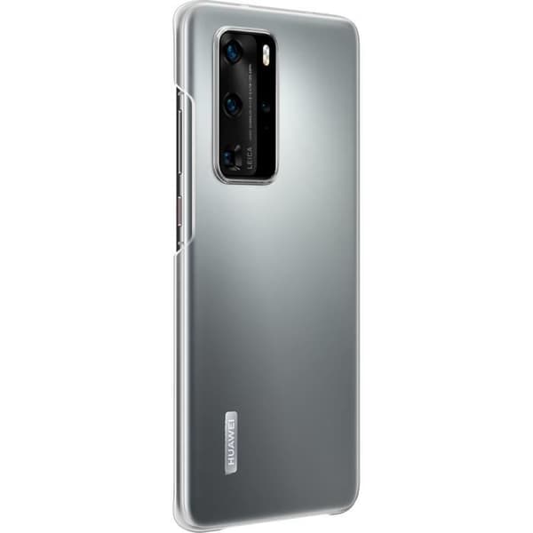 Transparent hårdskal - Huawei - P40 Pro - Grå - Original skal - Optimal skydd