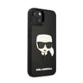 Miniatyrbild 4 av 4: Karl Lagerfeld 3D gummi Karl-39s Head - Fodral för iPhone 14 Plus (svart) - 3666339086459