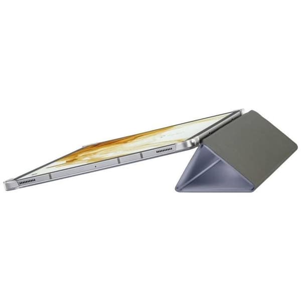 Hama Fold Clear Portfolio Samsung Galaxy Tab S7, Samsung Galaxy Tab S8 lila (metallic), transparent bordsfodral