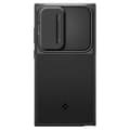 Miniatyrbild 3 av 4: Fodral till Samsung Galaxy S24 Ultra - Spigen Optik Armor - Svart
