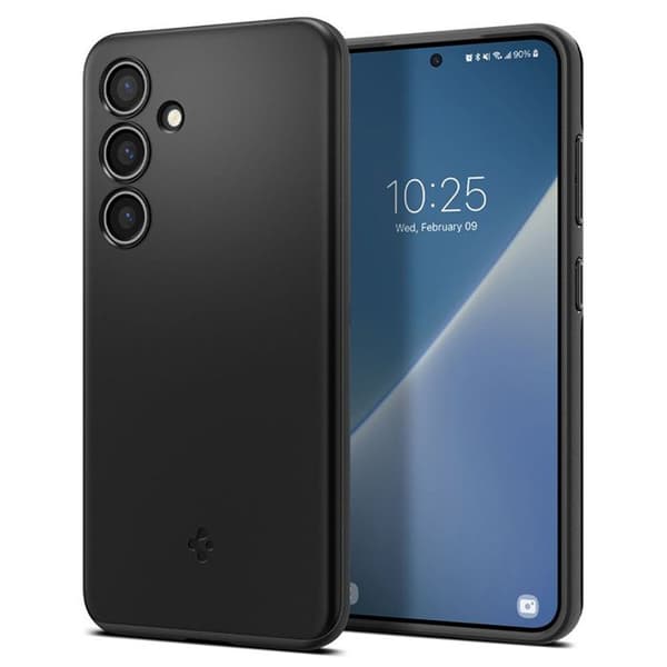 Telefonfodral - Spigen - ACS07341 - Thin Fit - Kompatibel med Samsung Galaxy S24 5G - Svart